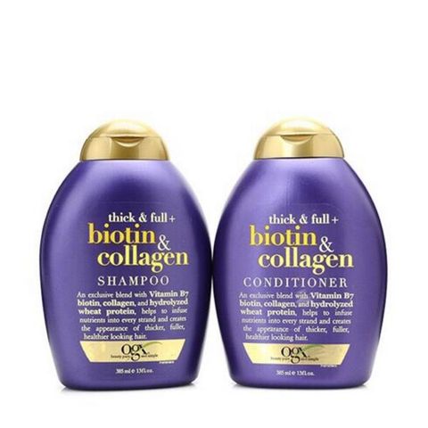  Combo Dầu gội + xả Biotin & Collagen 385ml 