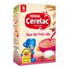 Bột ăn dặm Cerelac gạo lức trộn sữa 200g