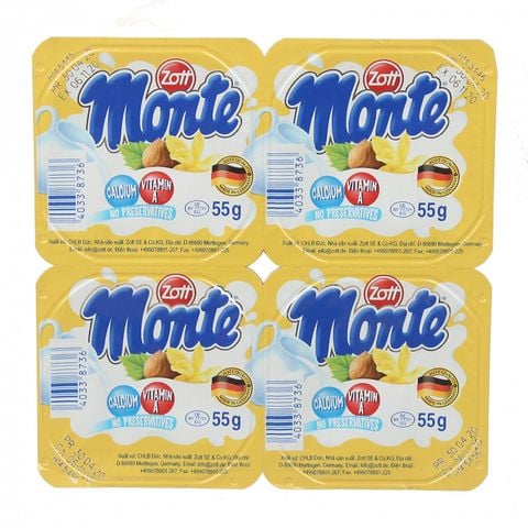 Váng sữa Monte vị vanille