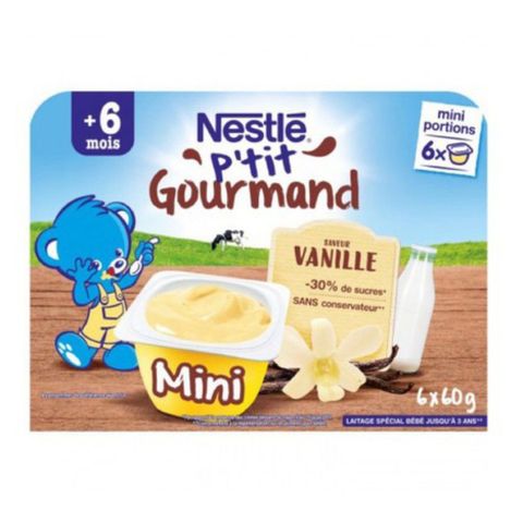 Váng Sữa Nestle Vị Vani 60gx6 (6M+)