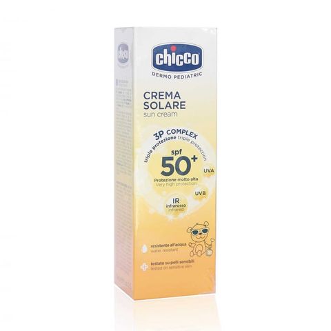  Kem chống nắng 3 tác động SPF50+ Chicco 