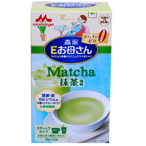 Sữa bầu Morinaga vị Matcha (12 gói)