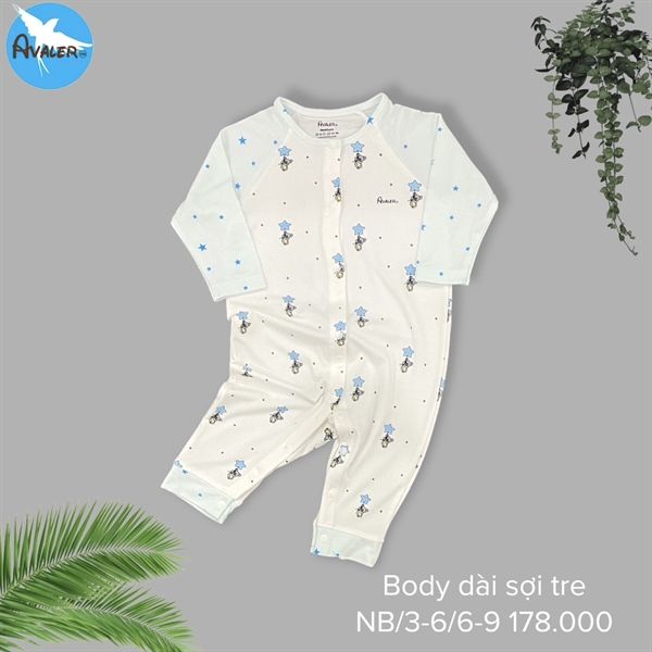  Body DTCT Avaler sợi tre AV082 gấu xanh 6-9m 