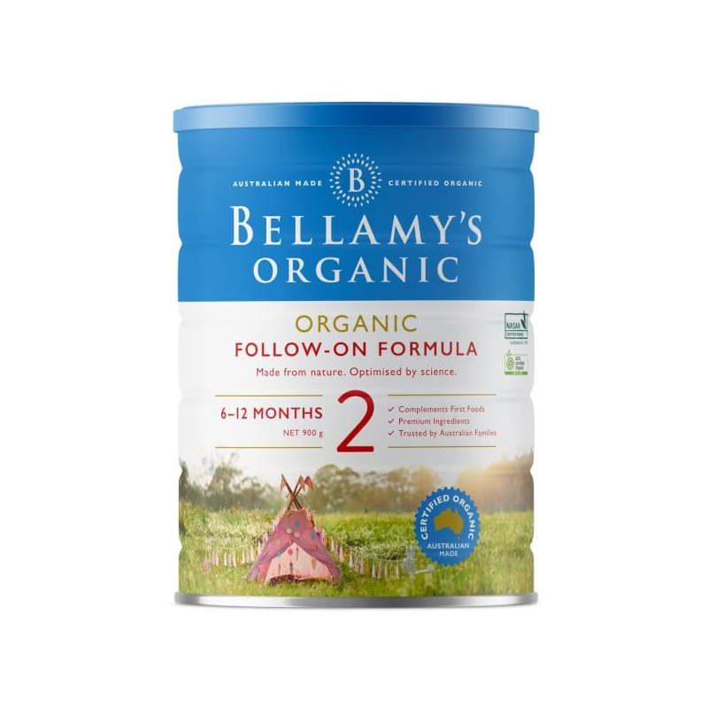 Sữa Bellamy's Organic Follow-on Formula 900g (6 - 12 tháng