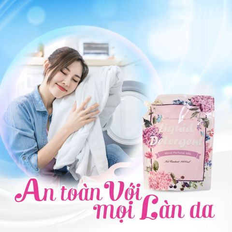  Nước giặt Clean & Clean Thái Lan túi 1,8L( mua 1 Tặng 1) 