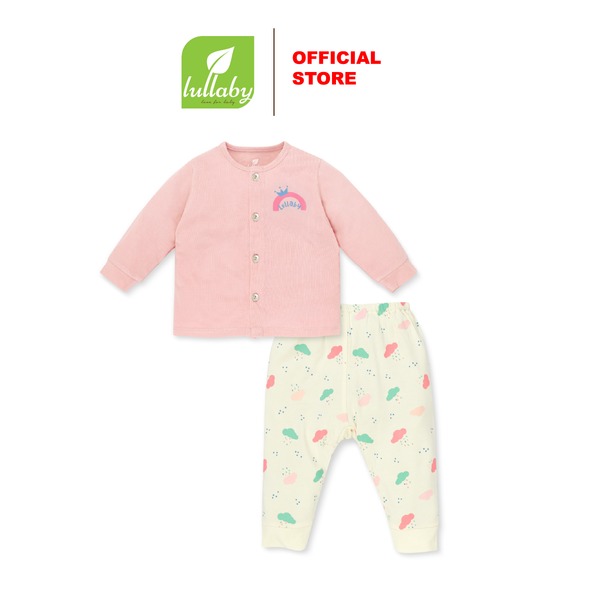  Bộ CG DT cầu vồng hồng đậm đám mây Lullaby size 3m NH309M 