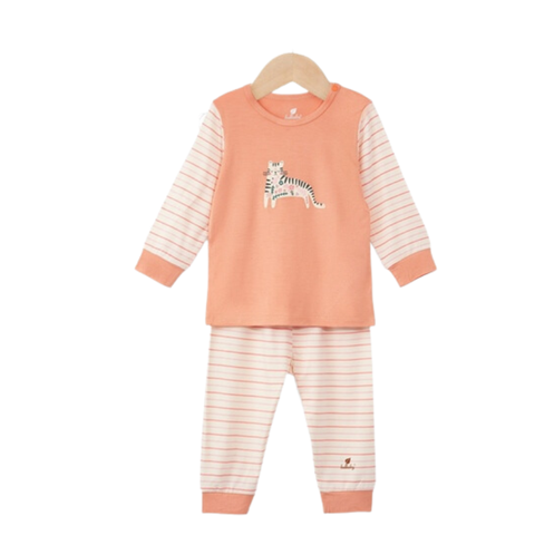  Bộ DTCV Lullaby bamboo NH242V cam kẻ hồng 