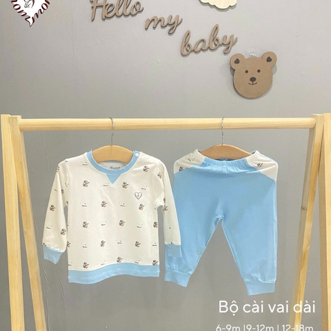  Bộ DTCV Mommom petit quần trơn 