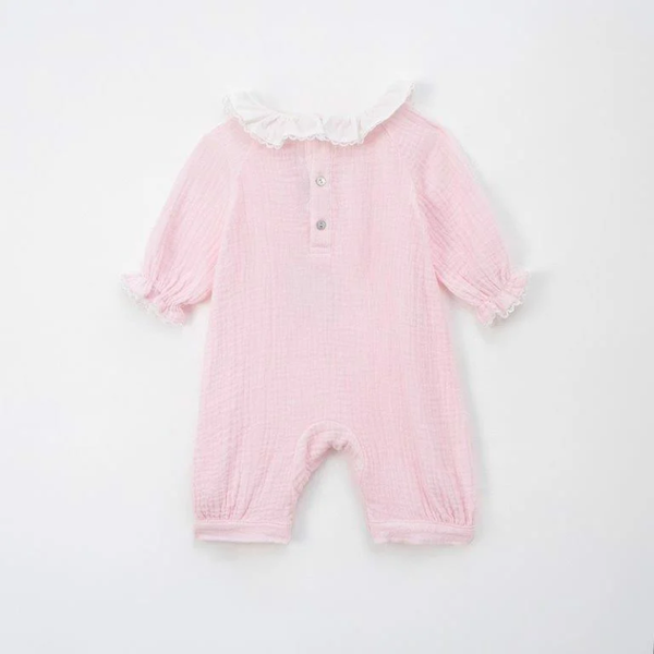  Body CT kèm mũ Nous pettit bèo nhún hồng nhạt 