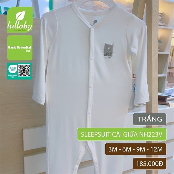  Body DTCG Lullaby petit NH223V trắng 