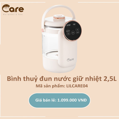  Bình đun nước giữ nhiệt Little Care 2.5L 1.350W 