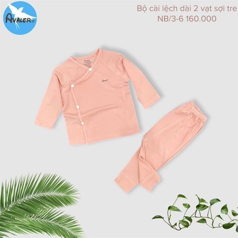  Bộ DTCL 2 vạt Avaler sợi tre AV001 hồng trơn 3-6m 