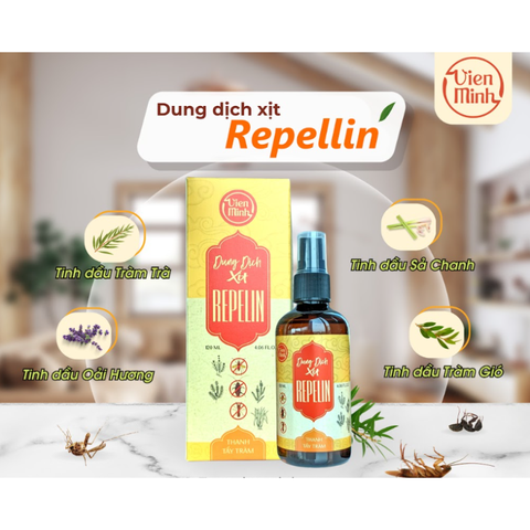  Dung dịch xịt Repelin đuổi côn trùng Viên Minh 