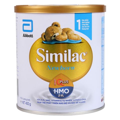  S-Sữa Similac số 1 HMO cho bé 0-6 tháng 400g 