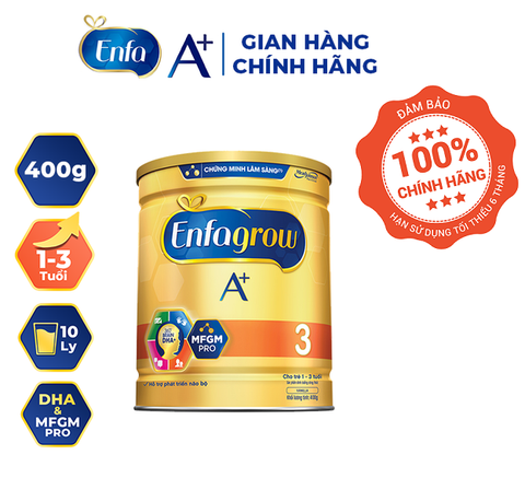  S- Enfagrow A+số 3 cho bé 1-3 tuổi 400g 