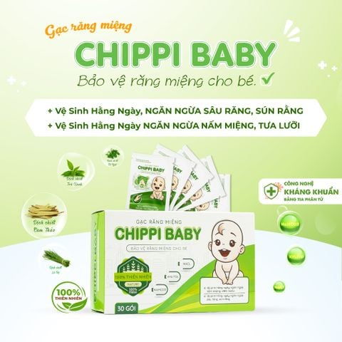  Gạc Răng Miệng Chippi Baby 