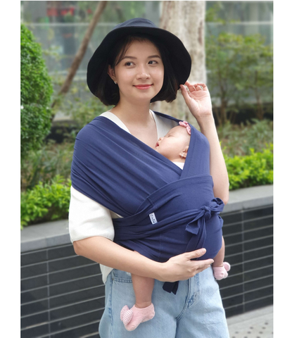  Địu vải EmBé Sling Plus Navy 