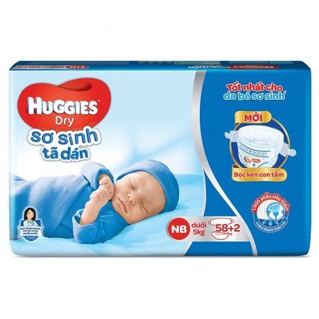  Tã dán sơ sinh Huggies 