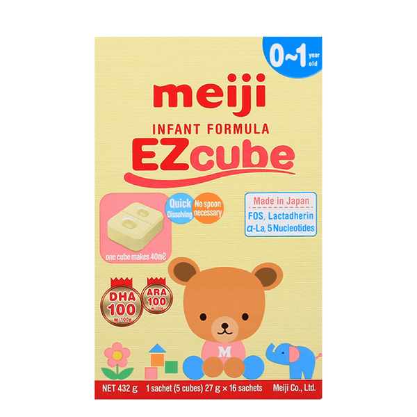  (Lẻ 1 thanh) Sữa Meiji thanh Nhập Khẩu số 0 (27g) cho bé từ 0-1 tuổi 
