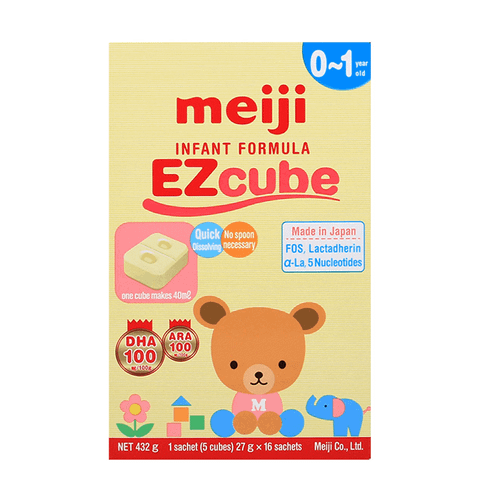 (Lẻ 1 thanh) Sữa Meiji thanh Nhập Khẩu số 0 (27g) cho bé từ 0-1 tuổi