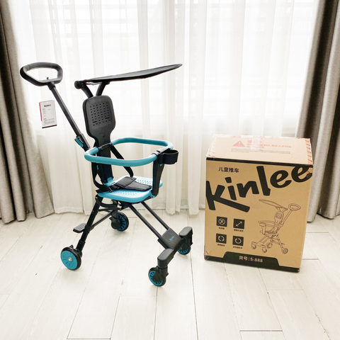 Xe đẩy đảo chiều Kinlee màu xanh