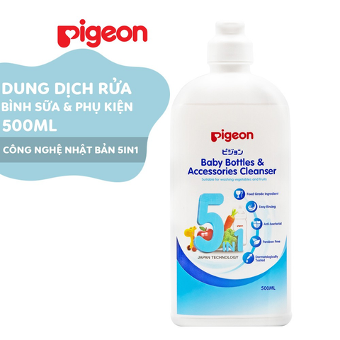  Dung dịch rửa bình sữa Pigeon 500ml Chai 