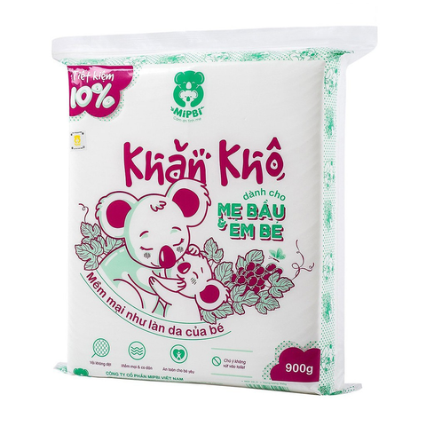  Khăn vải khô đa năng Mipbi 900g 