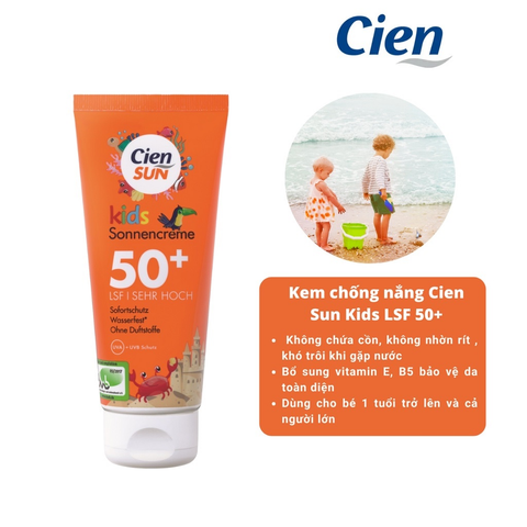  Kem chống nắng Cien kids 50++ 100ml 