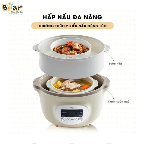  Nồi nấu chậm Bear SUBE 002 1.6L 