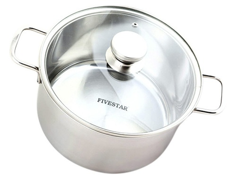 Nồi Five Star 3 đáy kèm vung