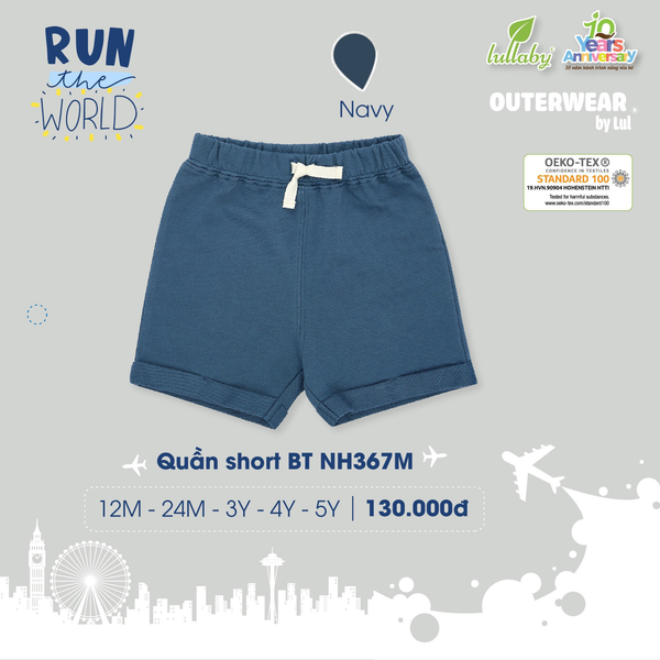  Quần short BT NH367M Lullaby các màu size 12M-5Y 