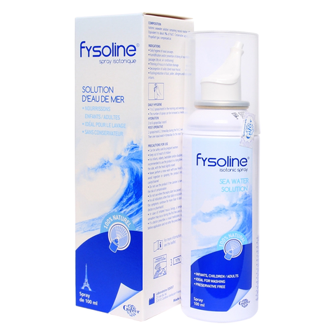 Dung dịch xịt vệ sinh mũi Fysoline 100ml