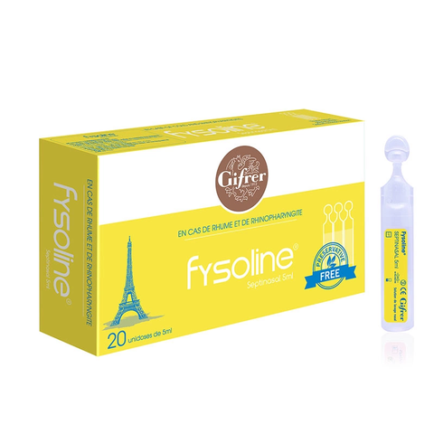  Nước muối đặc trị sổ mũi Fysoline 5ml* 10 ống 