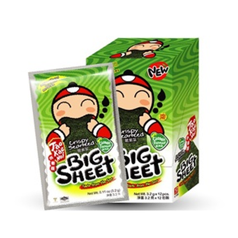 Rong biển Big Sheet Vị truyền thống 3,2g *12