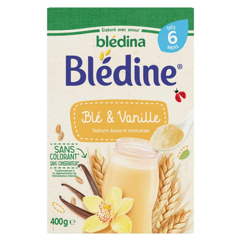  Bột lắc sữa Bledina vị vani 400g 6M+ 