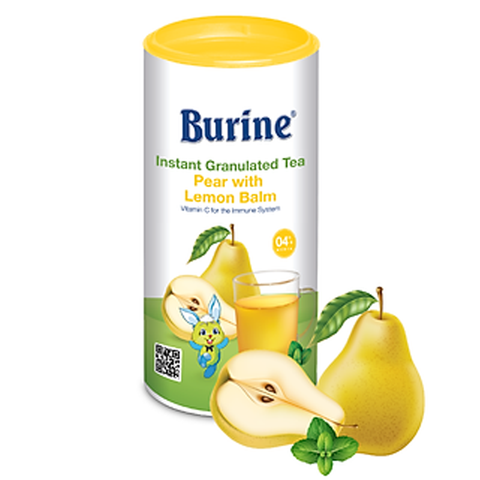 Trà cốm hoa quả Burine hương lê, bạc hà