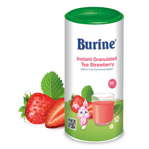 Trà cốm hoa quả Burine hương dâu tây