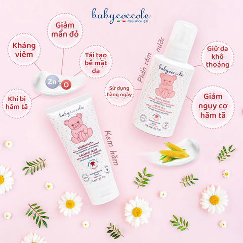  Phấn rôm dạng nước Babycoccole 125ml 0M+ 