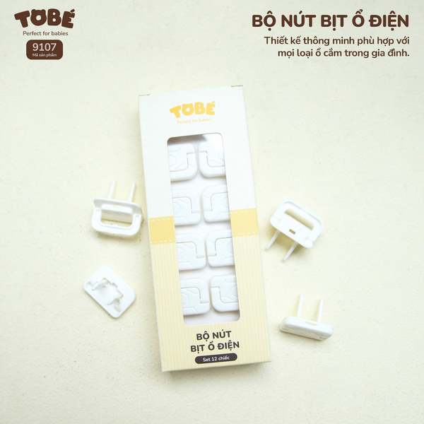  Bộ nút bịt ổ điện 9107 Tobe 