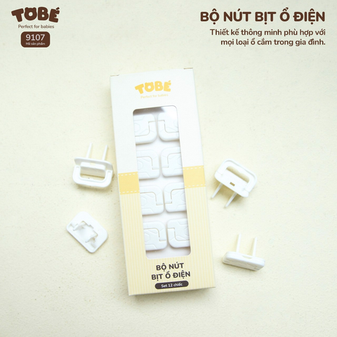  Bộ nút bịt ổ điện 9107 Tobe 