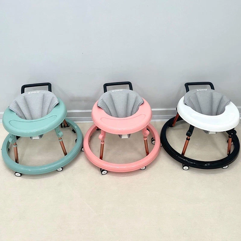 Xe tập đi Zoko có tay vịn màu đen PM-02132
