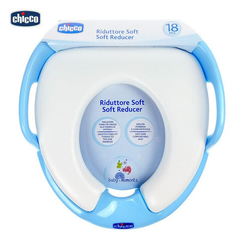 Bệ bồn cầu Chicco màu xanh