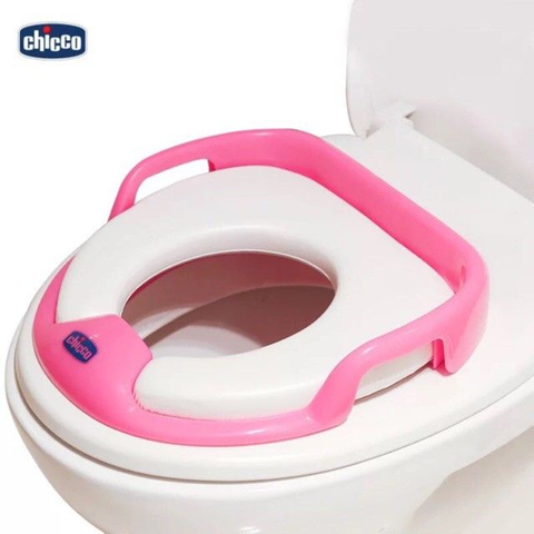Bệ bồn cầu Chicco màu hồng
