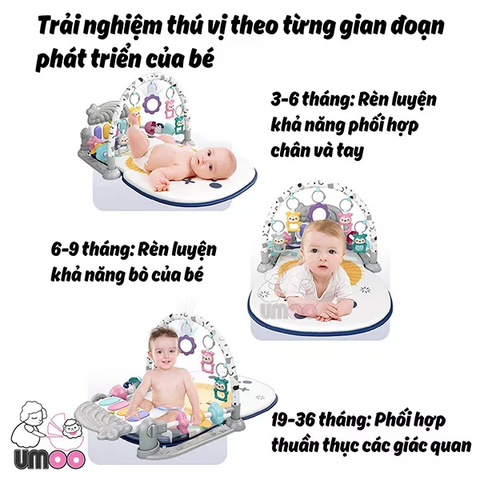  Thảm đàn Umoo UM7124 các màu 