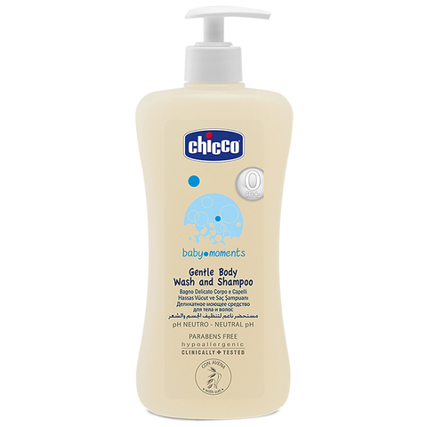  Tắm gội Chicco yến mạch 500ml 