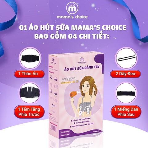  Áo hút sữa rảnh tay Mamachoice freesize 