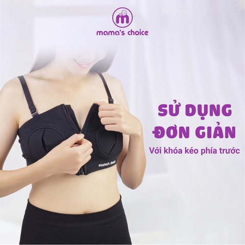  Áo hút sữa rảnh tay Mamachoice freesize 