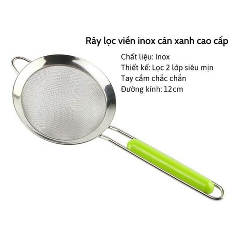  Rây lọc cháo Honper cán xanh HK2108 