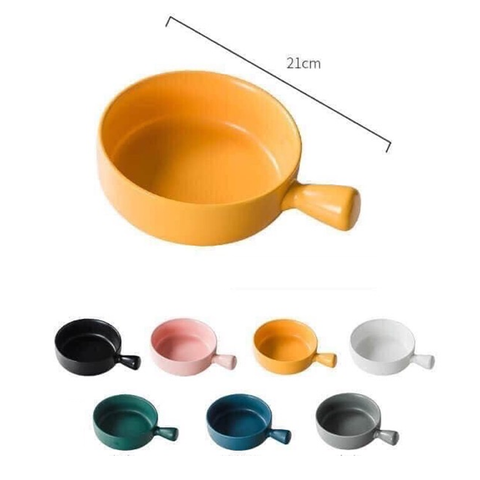  Quánh sứ có tay cầm 