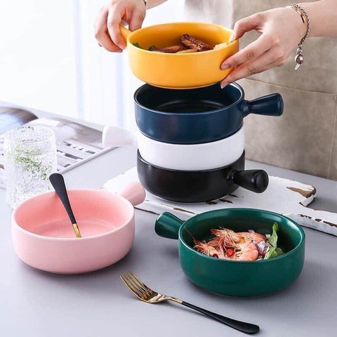  Quánh sứ có tay cầm 